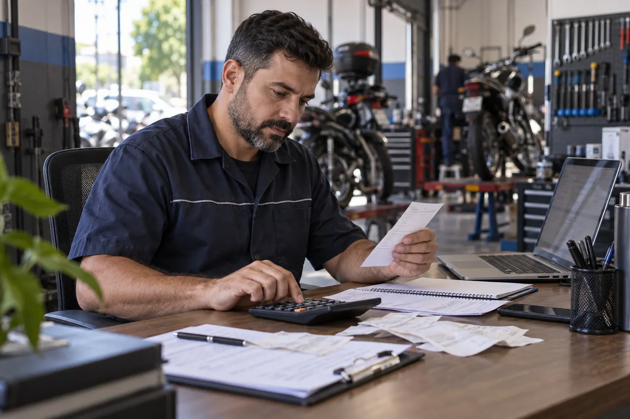 Como precificar serviços em uma oficina de motos