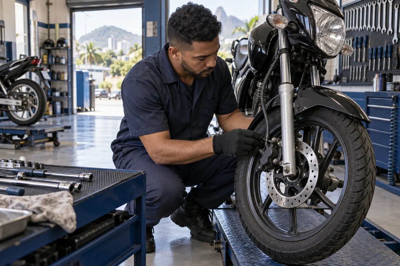 Manutenção preventiva de motocicletas: o guia da oficina